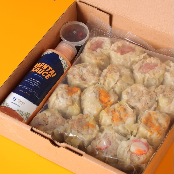 

PastikanTerjaminMutunya- Dimsum Mentai Frozen Family Size 16 pcs - Aburi Kitchen