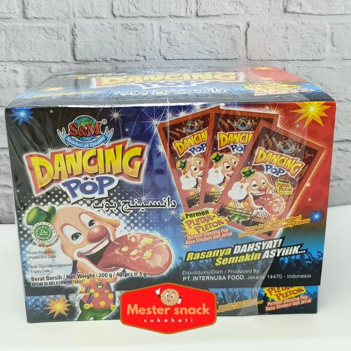 

PastikanTerjaminMutunya- Permen Dancing Pop Permen Pletak Pletok (1 pack isi 40 pcs)