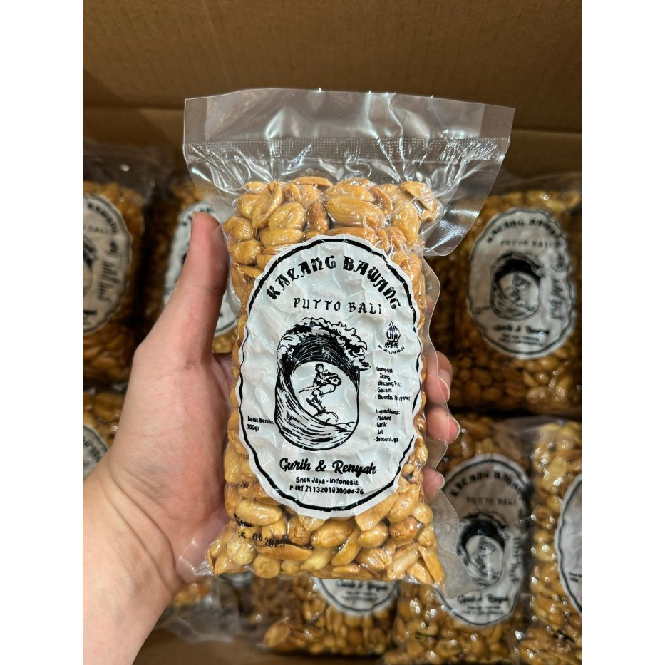 

PastikanTerjaminMutunya- KACANG KAPRI BAWANG PUTTO BALI 300GR / KACANG BAWANG BALI ASIN GURIH