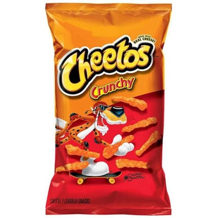 

PastikanTerjaminMutunya- [BIG SIZE] Cheetos Crunchy Cheese 8 OZ - Cheese Snack Original USA