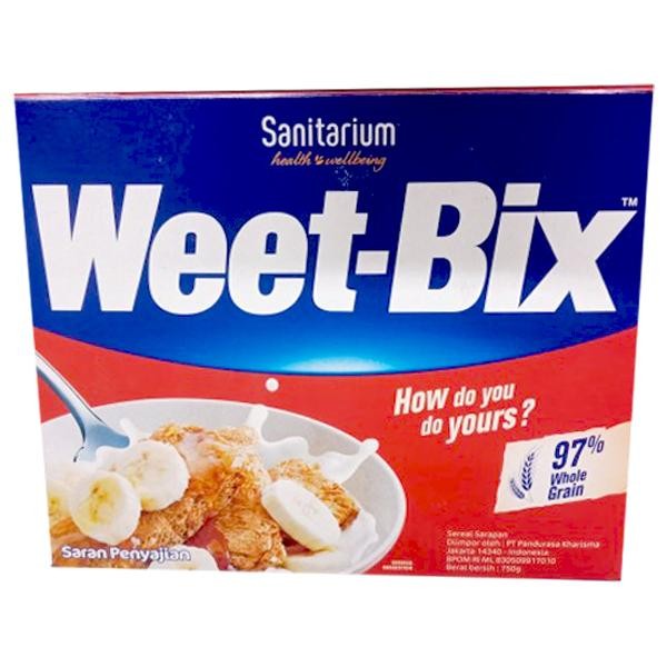 

PastikanTerjaminMutunya- Sanitarium Weet Bix 750 g