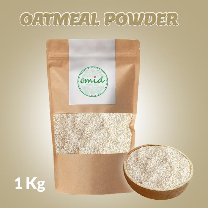 

PastikanTerjaminMutunya- [1 Kg] Organic Oatmeal Powder Tepung Oatmeal Organik