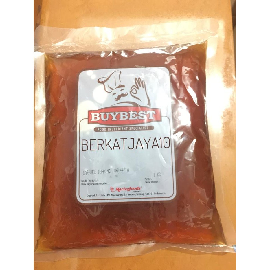 

PastikanTerjaminMutunya- Mariza foods Caramel Topping Bestbuy Karamel 1 kg