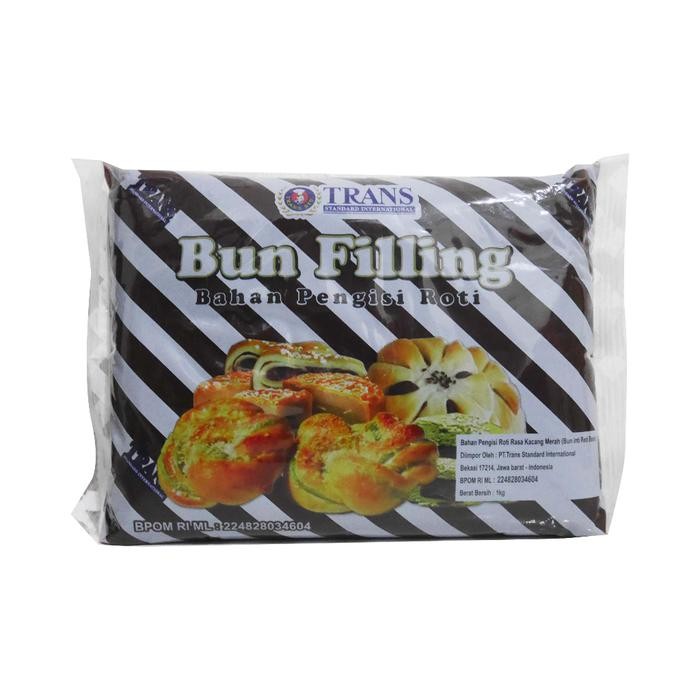 

PastikanTerjaminMutunya- Trans Bun inti red bean / isian roti pao kacang merah 1kg