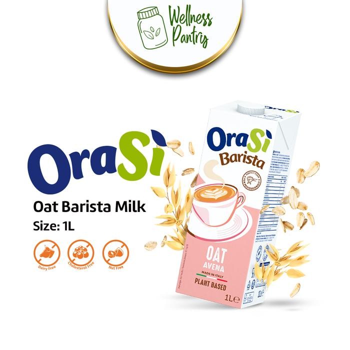 PastikanTerjaminMutunya- Orasi Oat Barista Milk 1L / Susu Oat Vegan