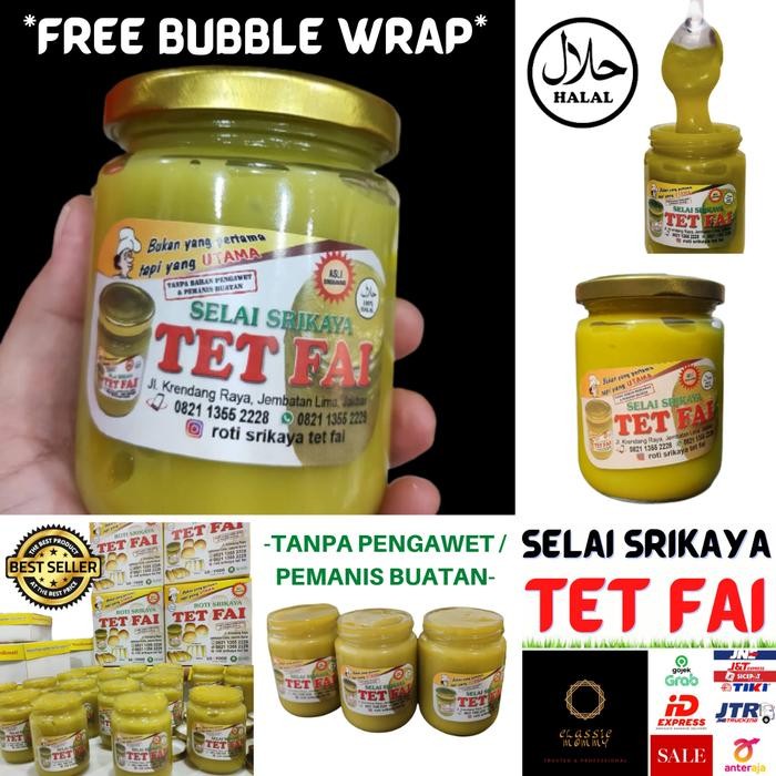 

PastikanTerjaminMutunya- Selai Srikaya Jam Tet Fai Krendang 1 Toples Oleh Oleh Khas Jakarta