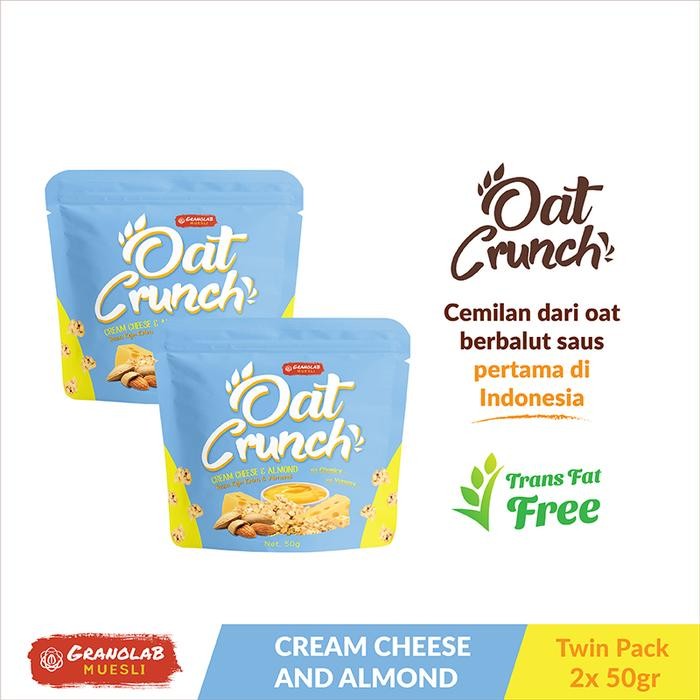 

PastikanTerjaminMutunya- Paket Oat Crunch Cream Cheese & Almond 50 gr