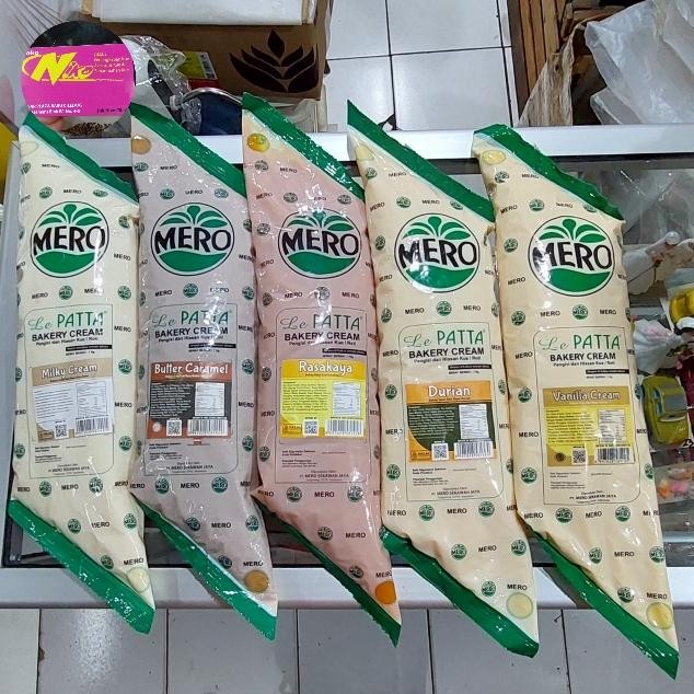 

PastikanTerjaminMutunya- LEPATTA BAKERY CREAM vanilla cream Filling vanilla 1kg grab gojek