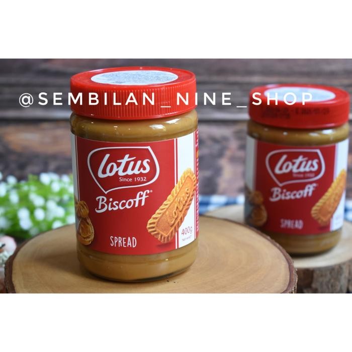 

PastikanTerjaminMutunya- LOTUS Biscoff SPREAD 400 Gram Selai Olesan Biscuit Biskuit Lotus