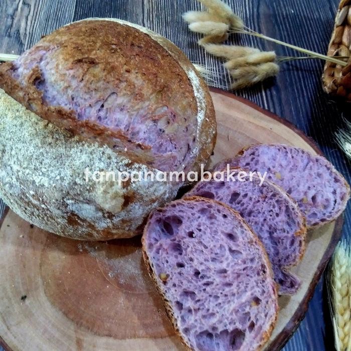 

PastikanTerjaminMutunya- Sourdough purple sweet potato walnut, roti gandum