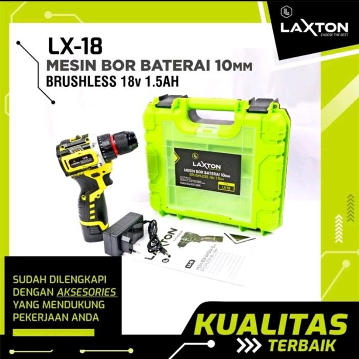 Laxton LX18 Bor Cordless Batre 18V Brushless 10 mn