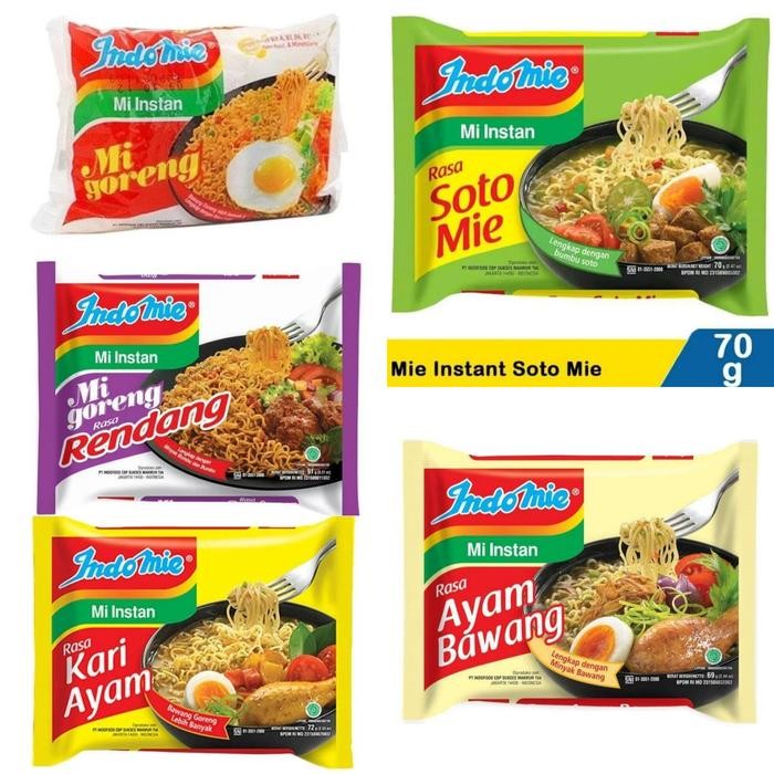 

SemuAReadyYaB0Zq- Indomie Goreng + Kuah 1 Dus Campur