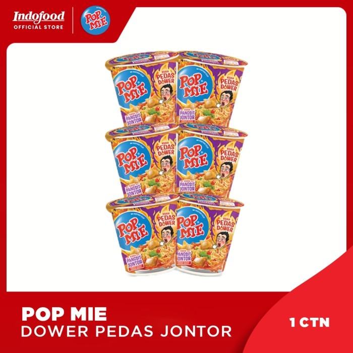 

SemuAReadyYaB0Zq- 6 Pcs - Pop Mie Dower Pedes Jontor