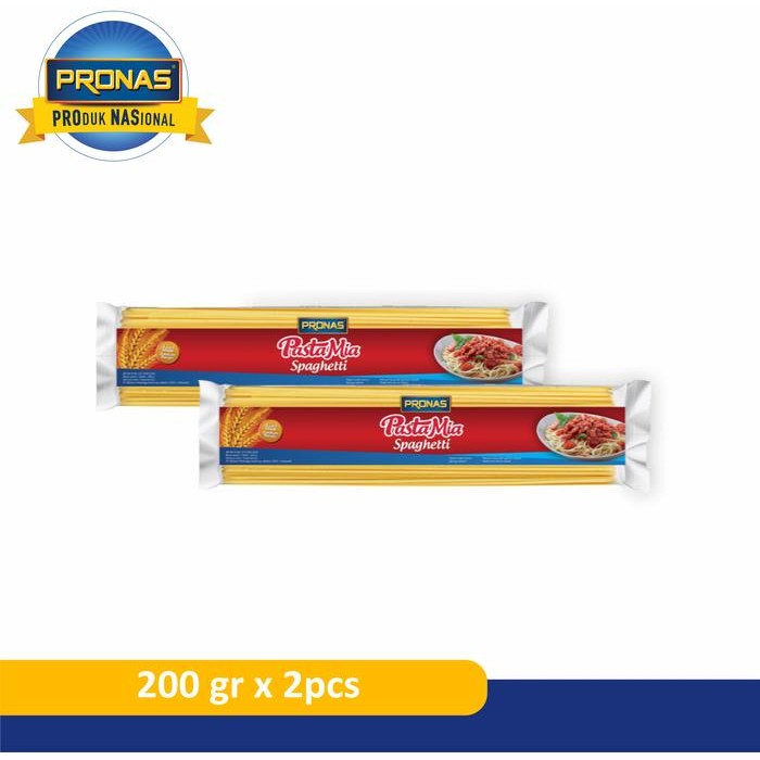 

SemuAReadyYaB0Zq- PRONAS Pastamia Spaghetti 200 g Bundling 2 pcs