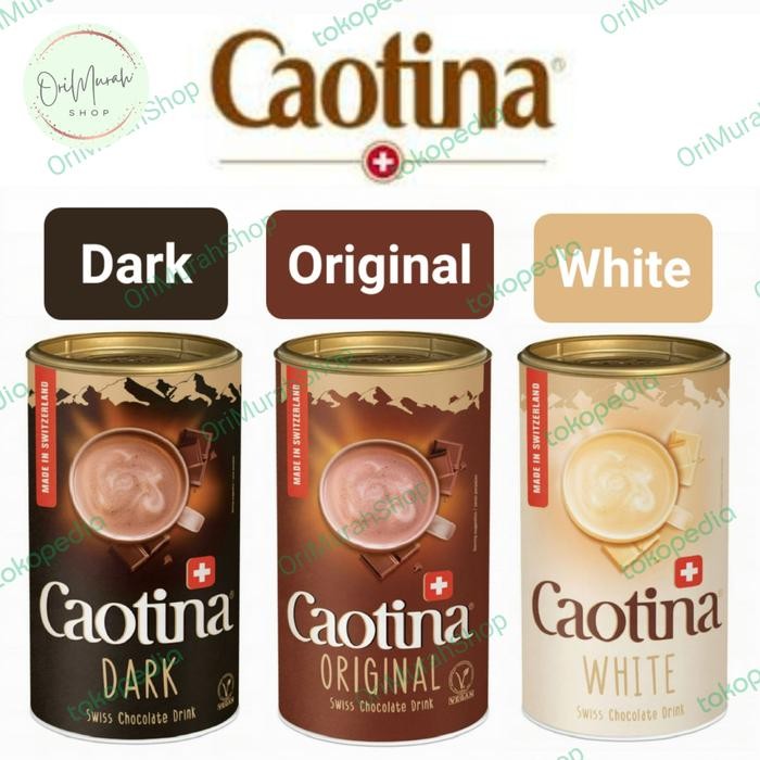 

St0ckMelimpAh- Caotina Swiss Chocolate Drink Bubuk Minuman Coklat Classic Dark White