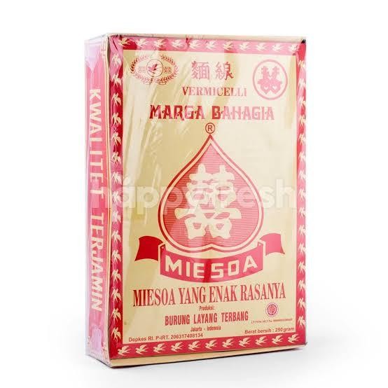 

SemuAReadyYaB0Zq- Mie Soa Marga Bahagia Burung Layang Terbang 250gr Vermicelli Miesoa