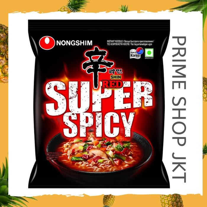 

SemuAReadyYaB0Zq- Nongshim Shin Red Super Spicy / Shin Ramyun Super Spicy 120gr