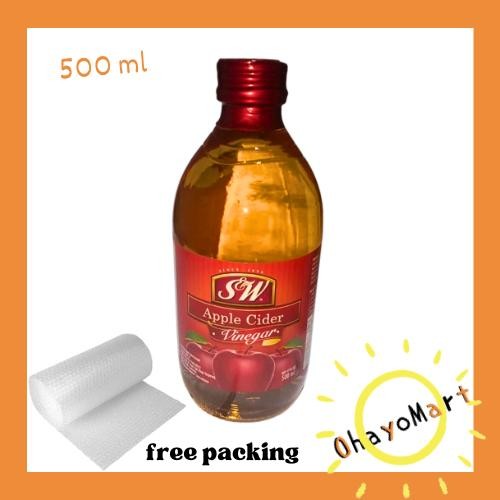 

BnyKpilihAnSkrG- SW S&W Apple Cider Vinegar 473ml Cuka Apel