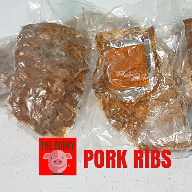 

BnyKBonusBelidiMari- PORK RIBS BBQ BALI (IGA BABI BAKAR BERBUMBU) @600GRAM