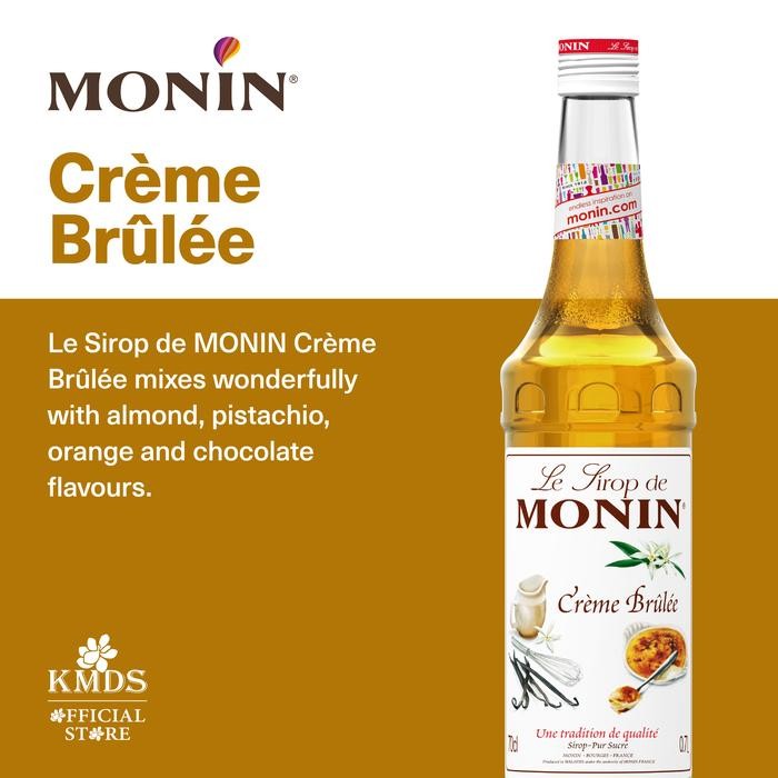 

BnyKpilihAnSkrG- MONIN Creme Brulee syrup 70 CL 700 ML