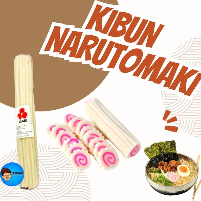 

BnyKBonusBelidiMari- Kibun Narutomaki 160gr / Fish Cake Naruto Maki / Topping Ramen