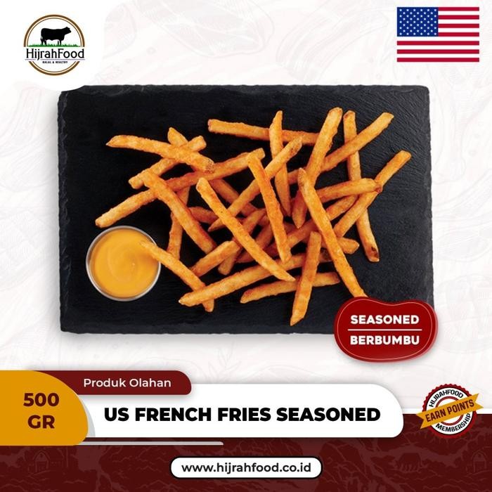

BnyKBonusBelidiMari- French Fries Seasoned Batter Coated USA Kentang Goreng Berbumbu