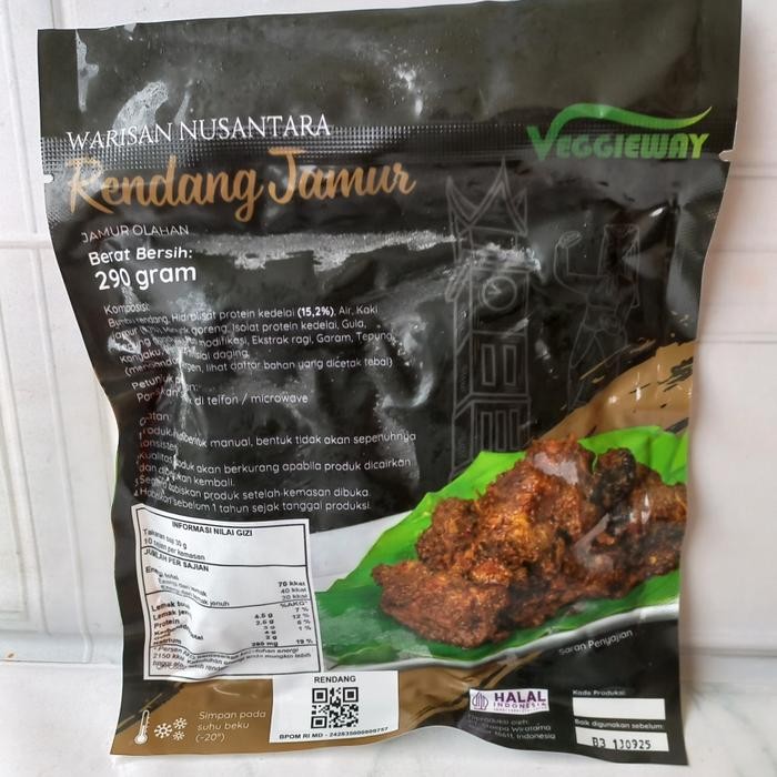 

BnyKBonusBelidiMari- Rendang Vegetarian Vegan MULEH Veggieway