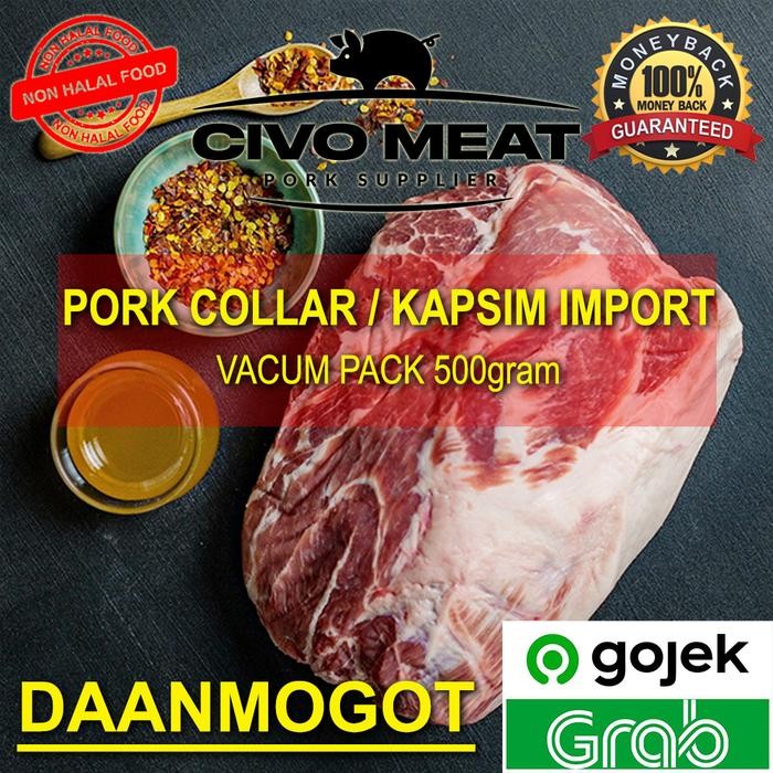 

BnyKBonusBelidiMari- Pork Collar / Kapsim Atas Import 500g