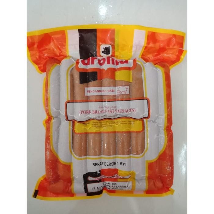 

BnyKBonusBelidiMari- PORK BREAKFAST SAUSAGES 1 KG Sosis Babi AROMA BALI
