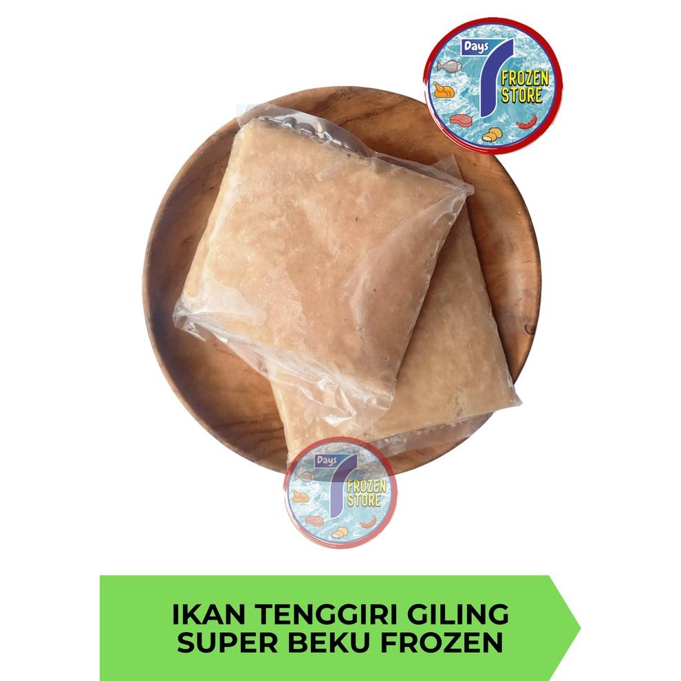 

PastiFreShNya- Ikan tenggiri giling super beku uk 500gr Dan 1kg