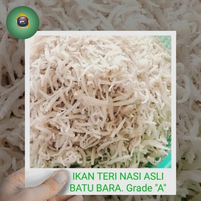 

PastiFreShNya- IKAN Teri Nasi Asli Batu Bara Medan. Tawar dan Tidak Asin.1000gram