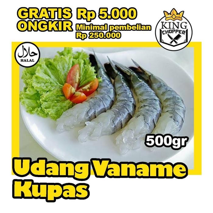

PastiFreShNya- UDANG VANAME KUPAS FROZEN BERSIH SEAFOOD IKAN FRESH AYAM DAGING BEKU