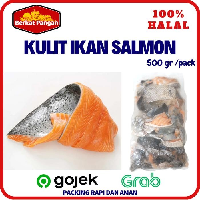 

PastiFreShNya- Kulit Ikan Salmon / Salmon Skin 500gr