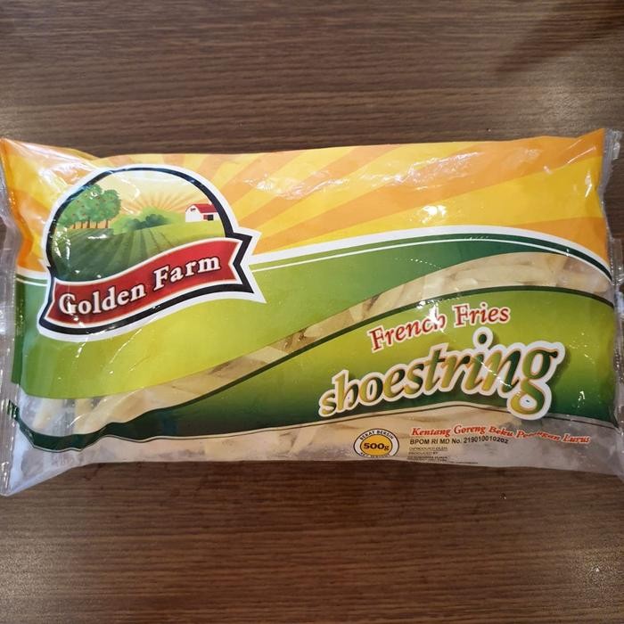 

BnyKBonusBelidiMari- KENTANG GORENG/FRENCH FRIES SHOESTRING 500 GRAM GOLDEN FARM