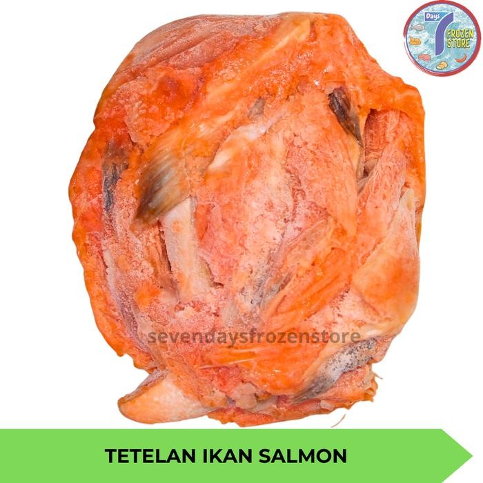 

PastiFreShNya- Tetelan daging ikan salmon beku import kemasan 1 kg
