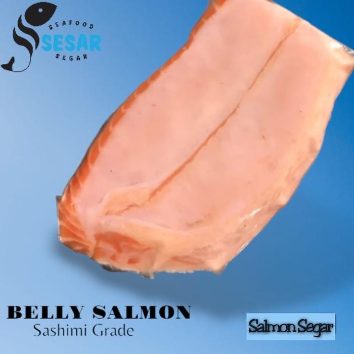 

PastiFreShNya- Salmon Belly Fillet Sashimi Grade - Lemak Omega 3