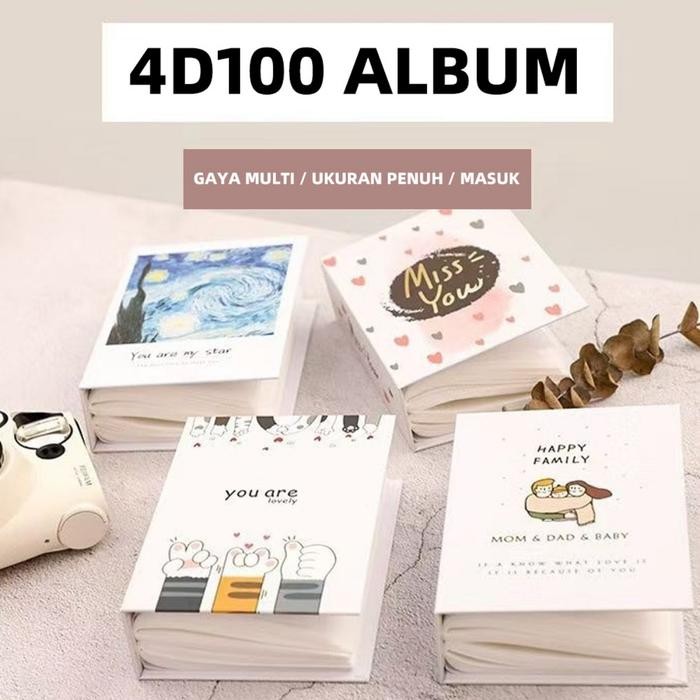 Cam- Album Foto Polaroid 3 Inci, Sisipan Album Peringatan Pertumbuhan