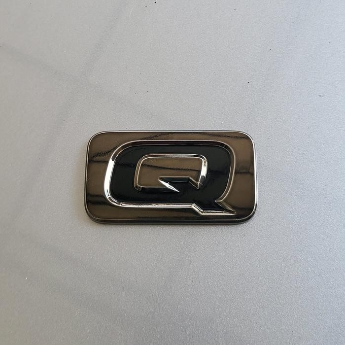 PREMIUM Emblem Logo Black Chrome Tipe Q Veloz / Innova Reborn