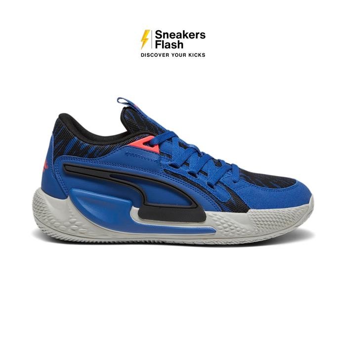 PREMIUM Sepatu Basket Pria PUMA COURT RIDER CHAOS CLYDES CLOSET CLYDE ROYAL BLUE - 37909601