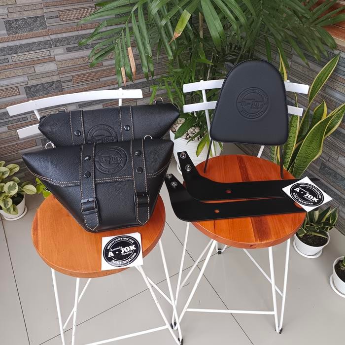 PREMIUM SANDARAN DAN TAS SAMPING BENELLI MOTOBI 200 EVO