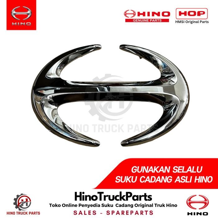 PREMIUM Emblem Hino Dutro Euro 4 Logo Hino Dutro Euro 4 Asli