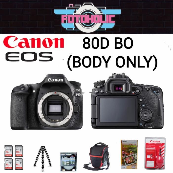 Cam- Canon Eos 80D Body Only /Kamera Canon Eos 80D Body Only /80D