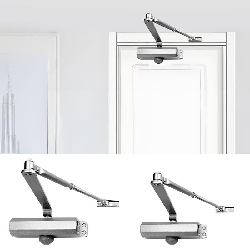 Heavy Duty Door Closer Residential Heavy Duty Automatic Hydraulic Door Closer Adjustable Commercial 