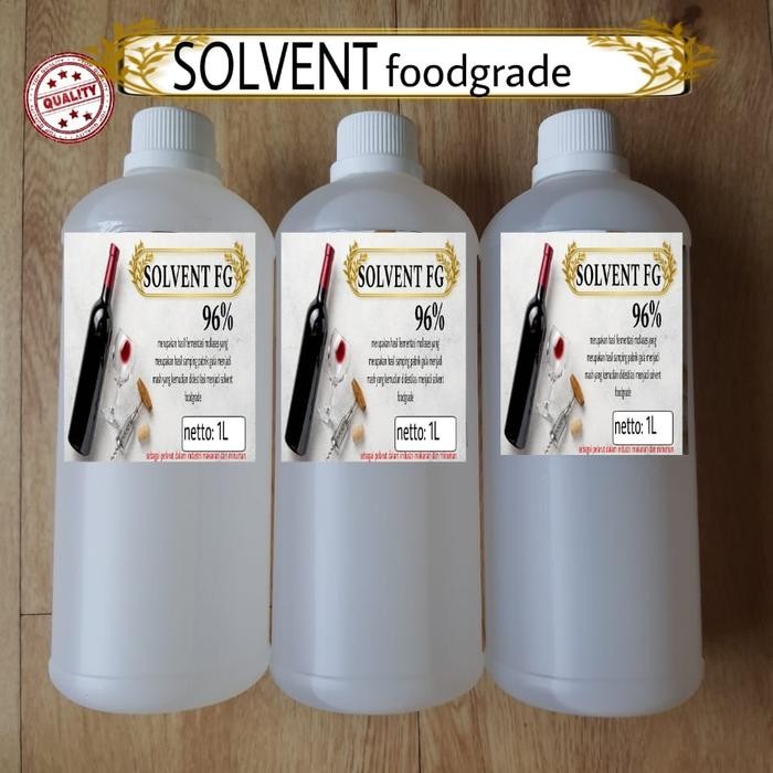 PGA/pure grain alcohol/alkohol food grade 96% boleh diminum-1LT