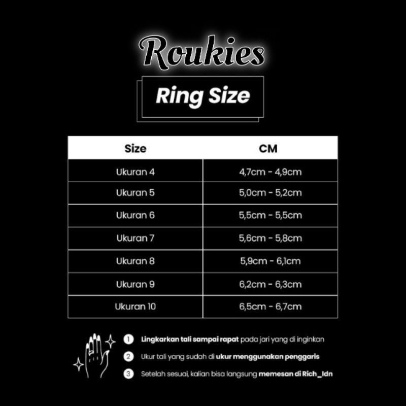 Ikatan Cincin Titanium Tanam 15x20mm Doff