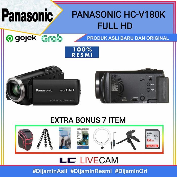 Terang- Panasonic Hc-V180K /Camcoder Panasonic Hc-V180/Handycam Panasonic V180