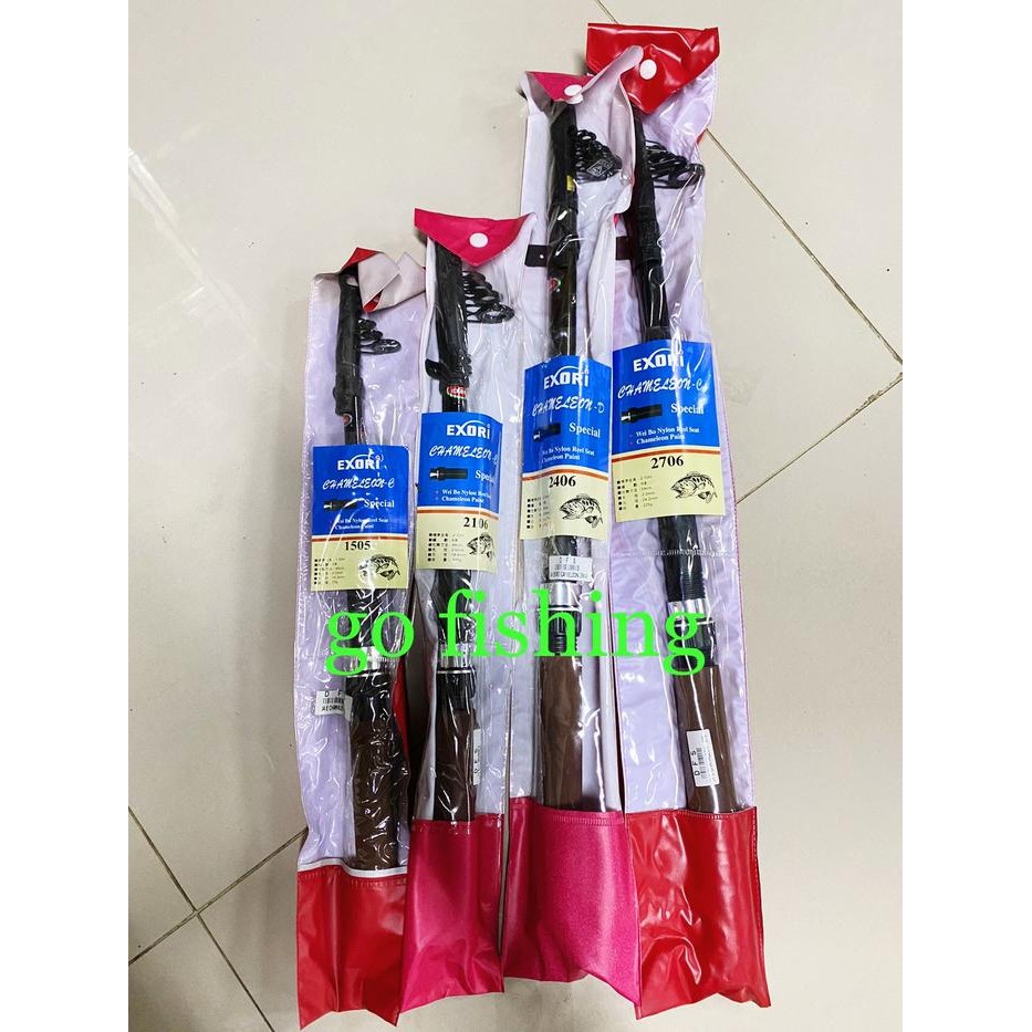 joran antena pancing exori chameleon - 1505 2106 2406 2706 [kuat dan awet]