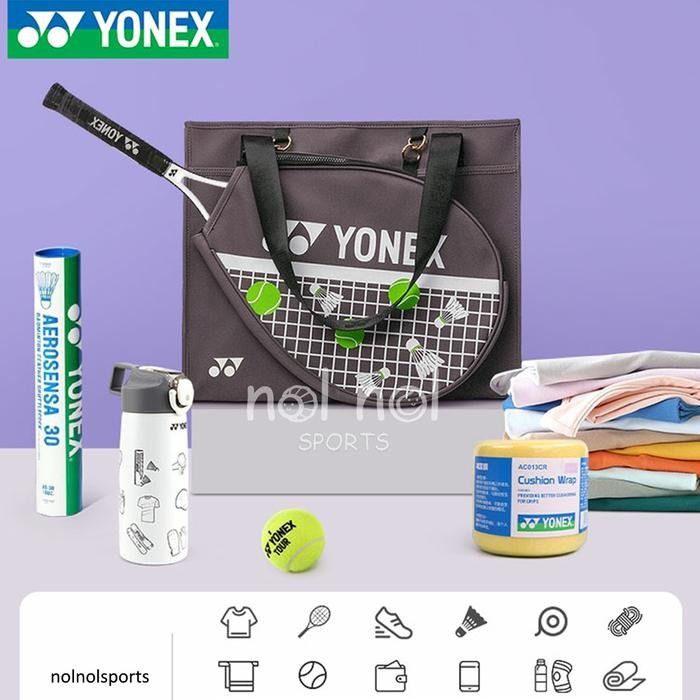 Nns Tas Raket Tenis Badminton Yonex Original / Tennis Racket Bag Pink Terbaru