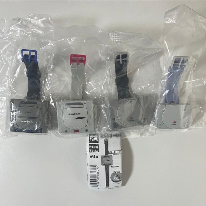 Sega Saturn & PlayStation vs Watch jam tangan unik
