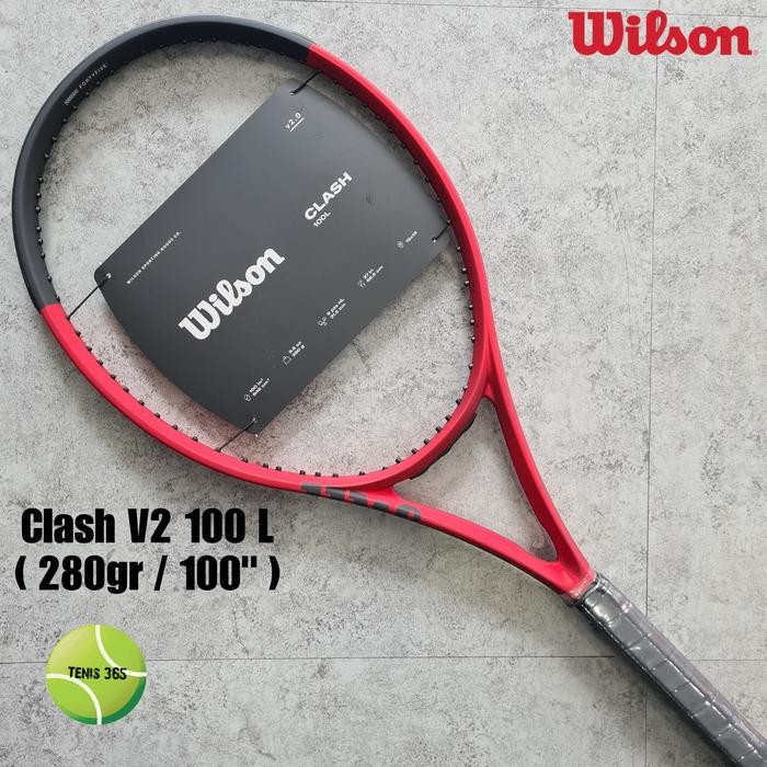 Raket Tenis Wilson Clash V2 100 / 100 L / 100Ul / 108 Terlaris